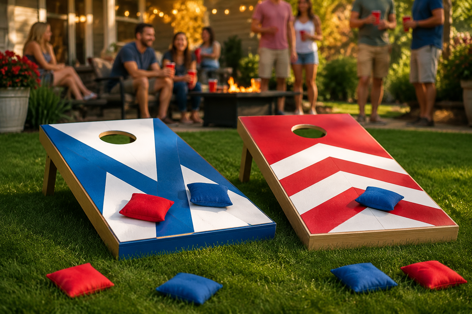 Step-by-Step Construction Guides for DIY Outdoor Wooden Games: Building Giant Jenga, Cornhole Boards, and Ladder Toss for Bac