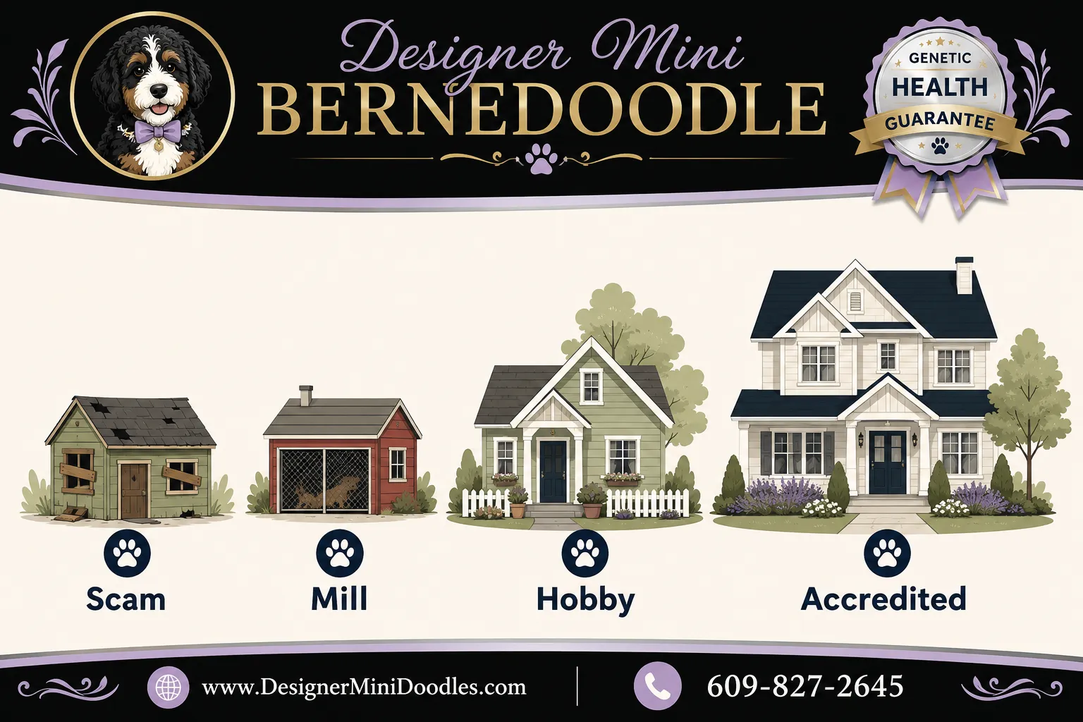 Mini bernedoodle puppy price