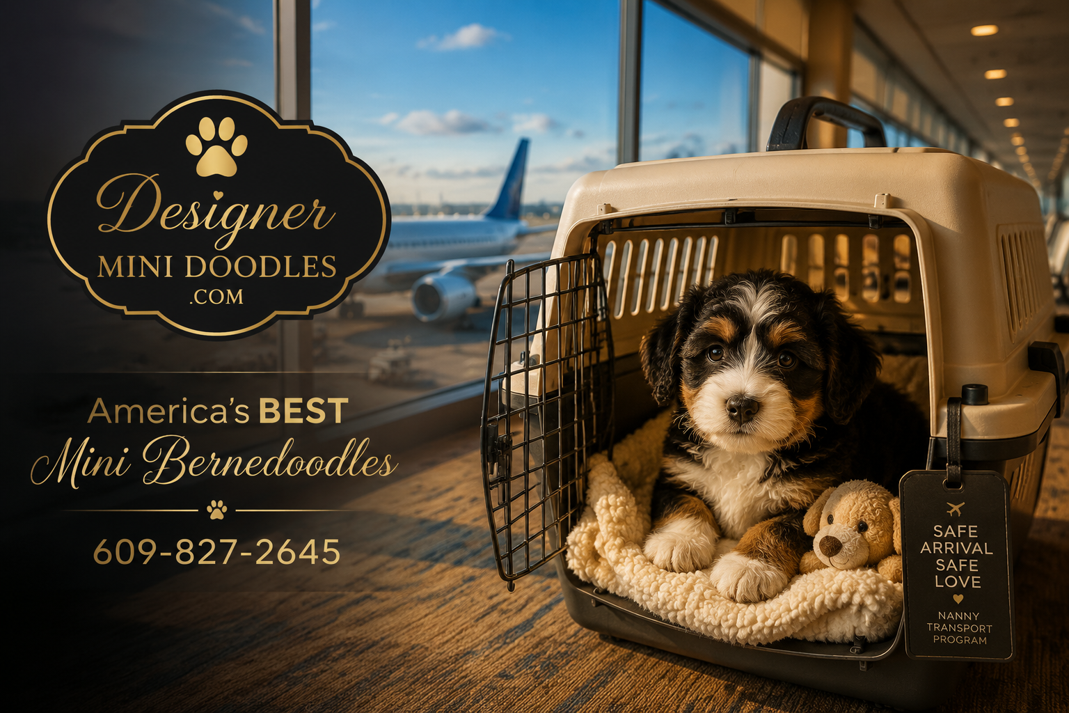 Mini bernedoodle puppies in Georgia