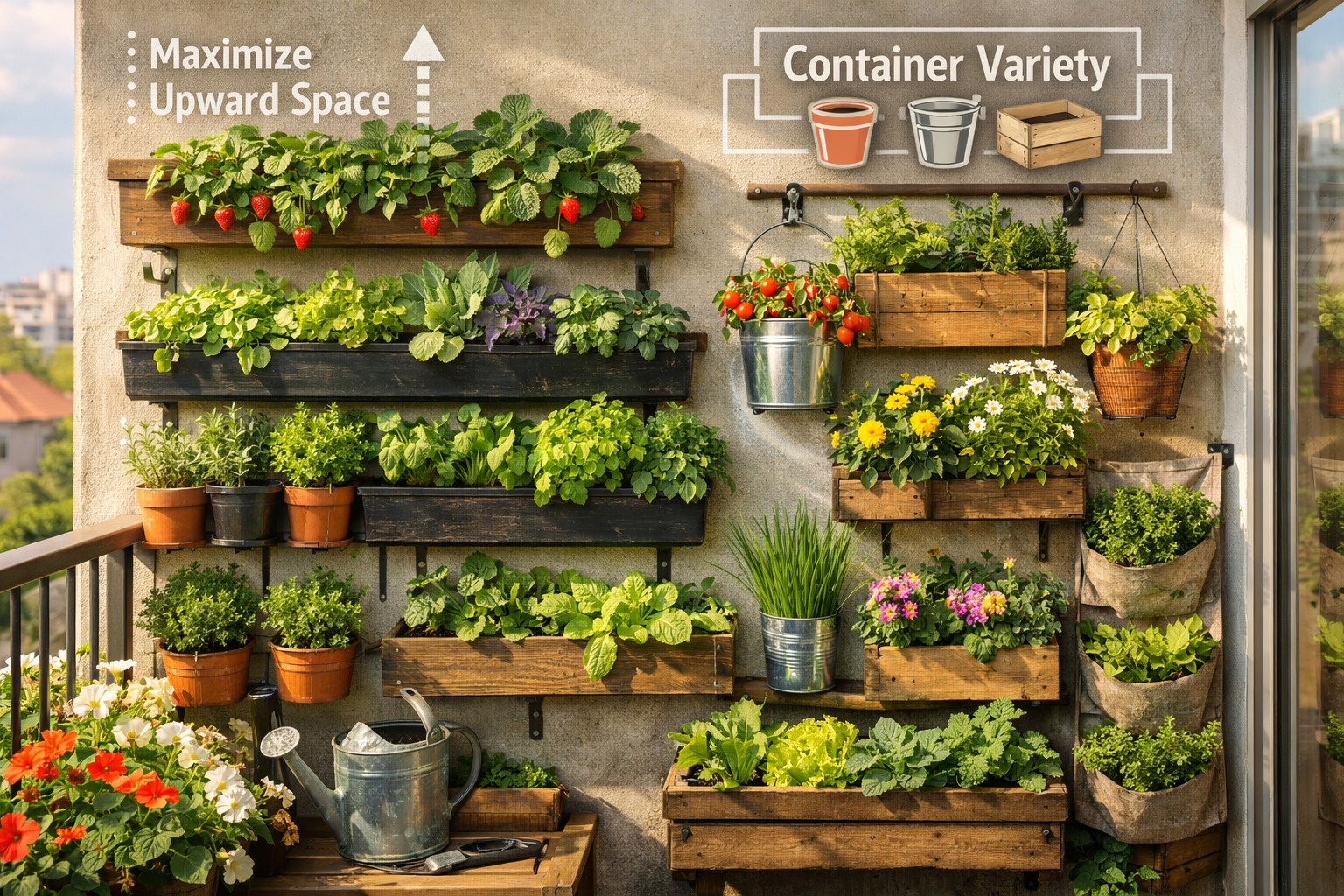 Small Space Garden Hacks