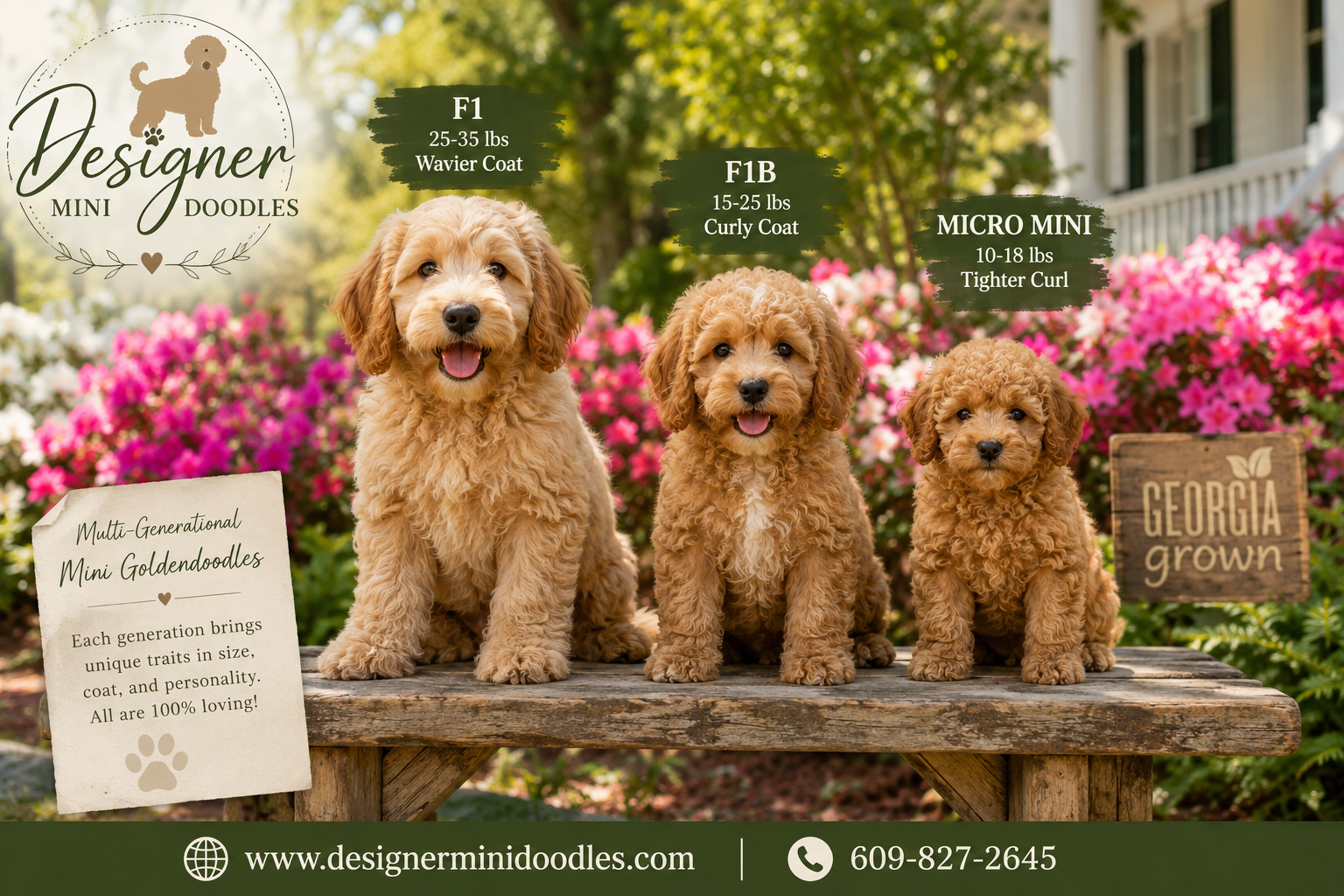 What's the Difference Between F1 and F1B Goldendoodle Puppies?