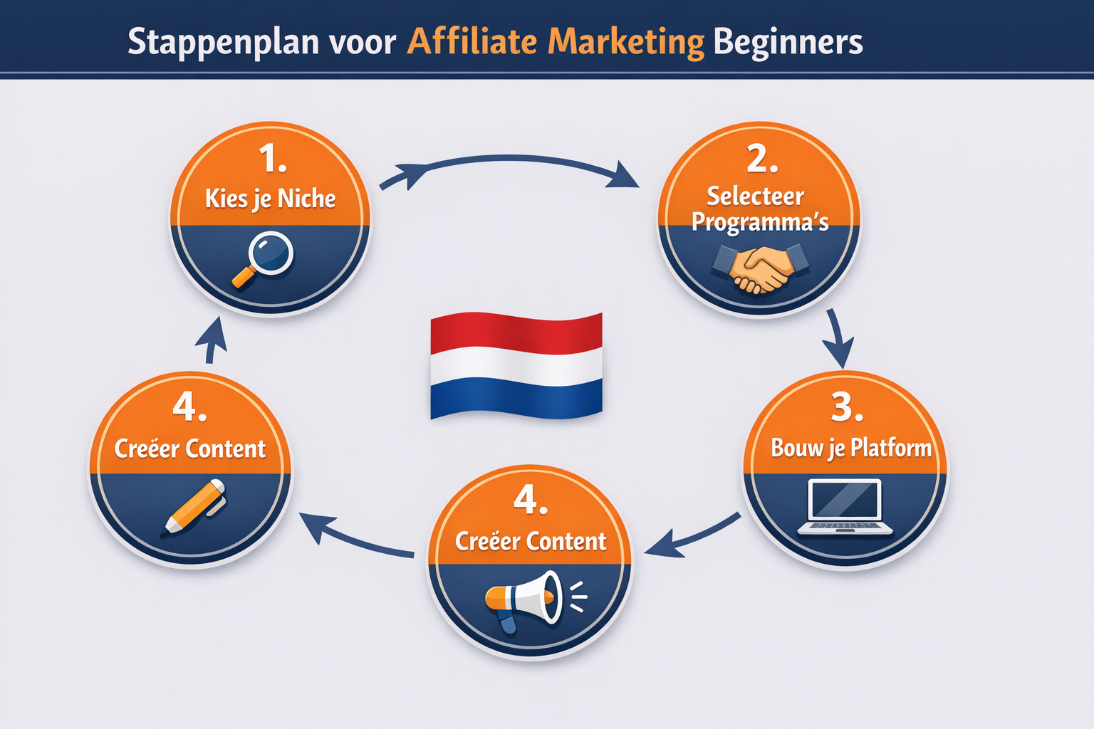 CRITICAL: ALL text, labels, headlines, annotations, and overlays in this image MUST be written in DUTCH. Do NOT use any English text. Every 