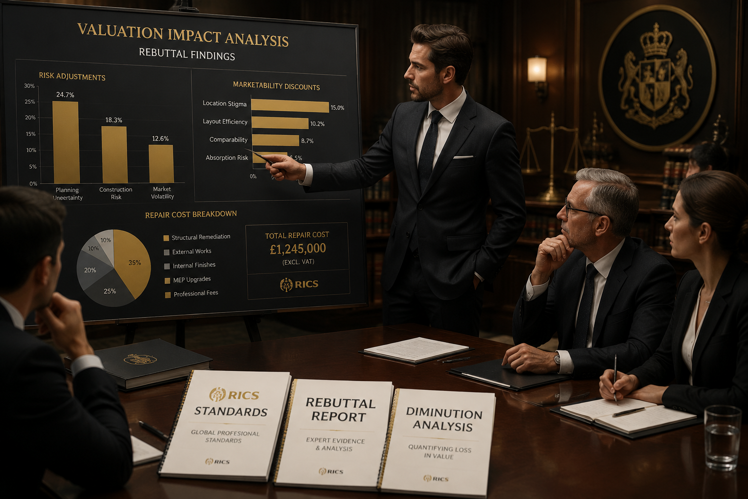 Assessing Risk: Uncertainty Adjustments in Litigation Contexts