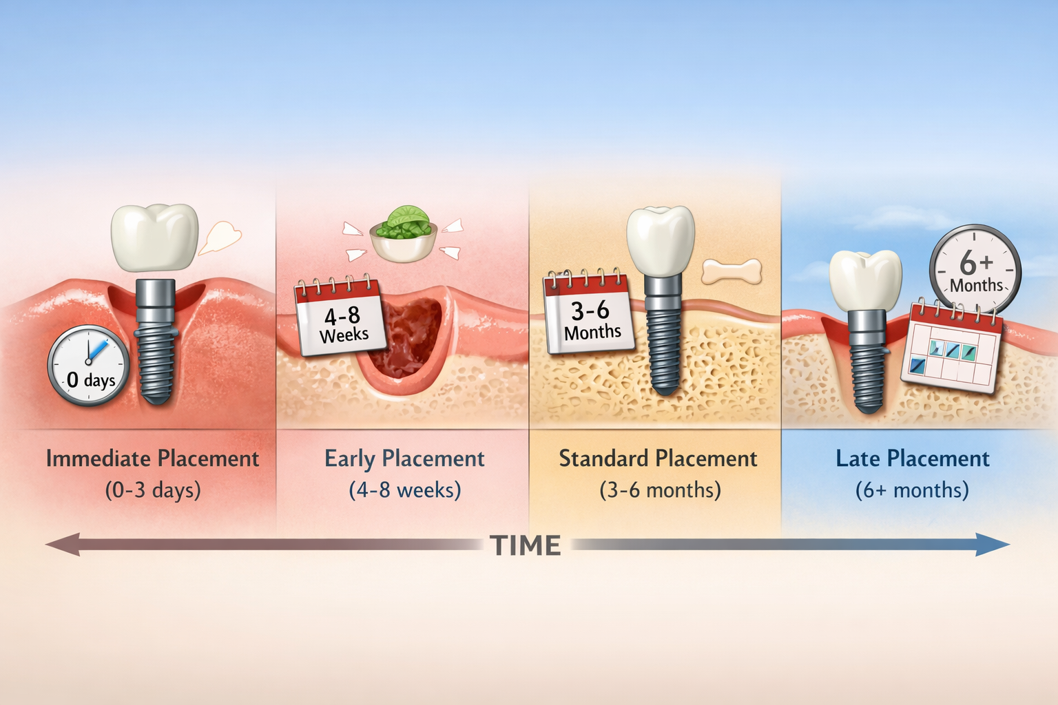 How long after tooth extraction can I get a dental implant