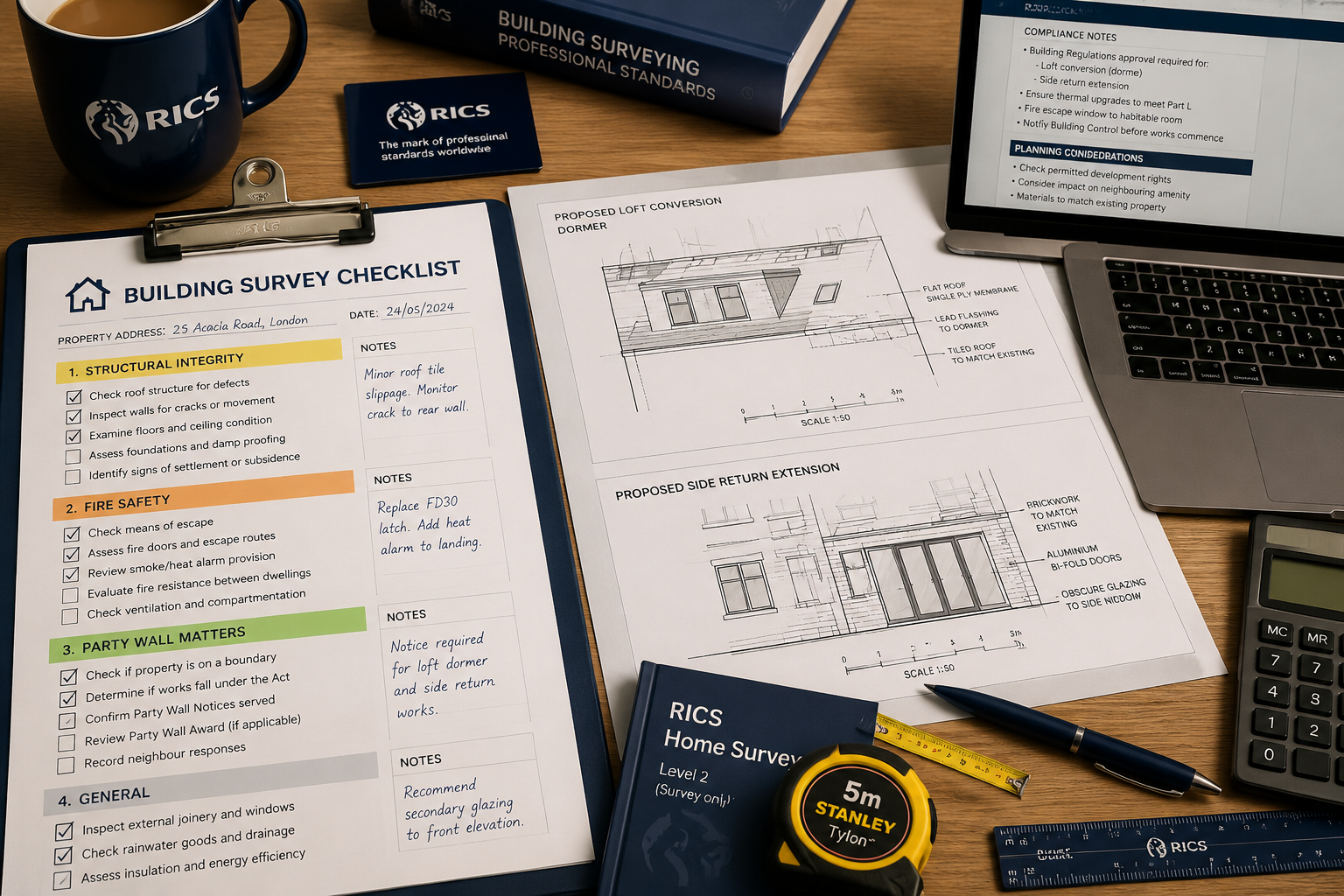 Building Survey Checklists for 2026 Permitted Development Expansions: Core Sections