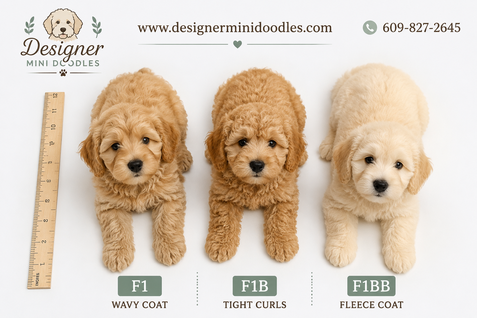 What's the Difference Between F1 and F1B Mini Goldendoodle Puppies?