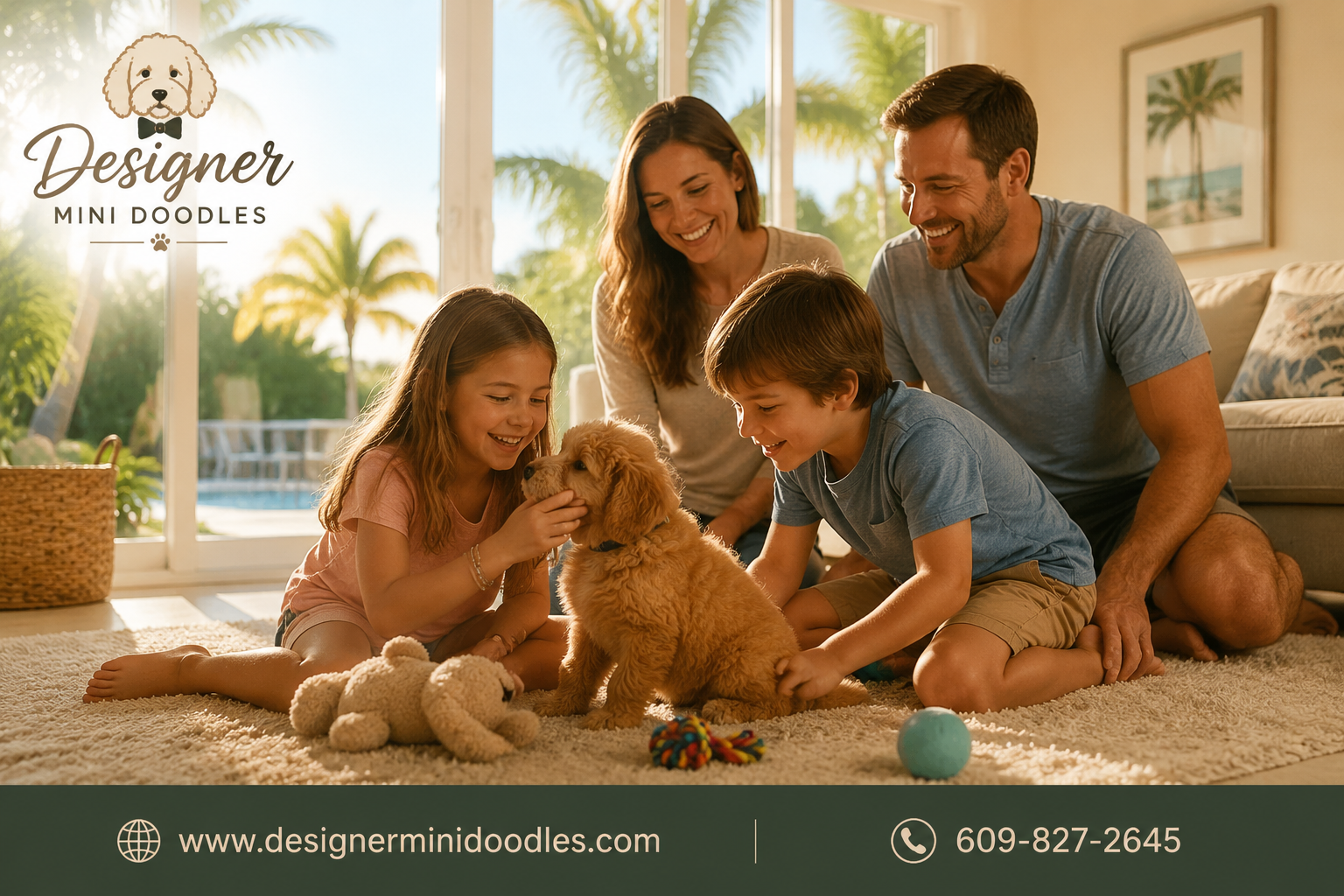 Are Mini Goldendoodles Good With Kids and Other Pets?