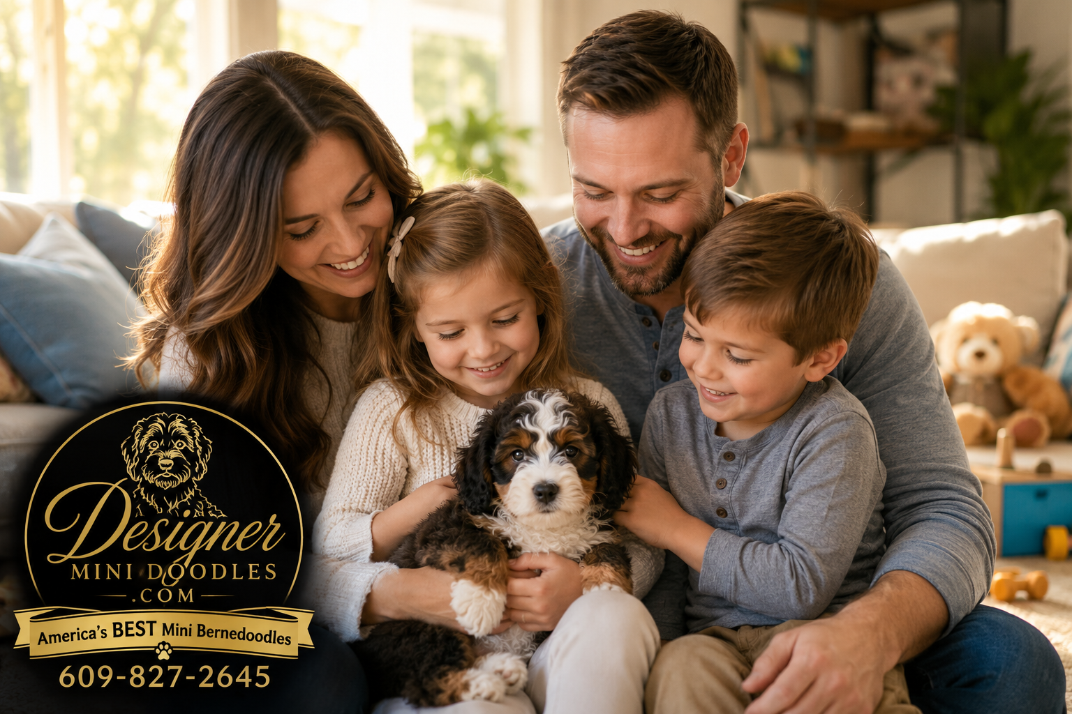 mini bernedoodle puppies in Orlando