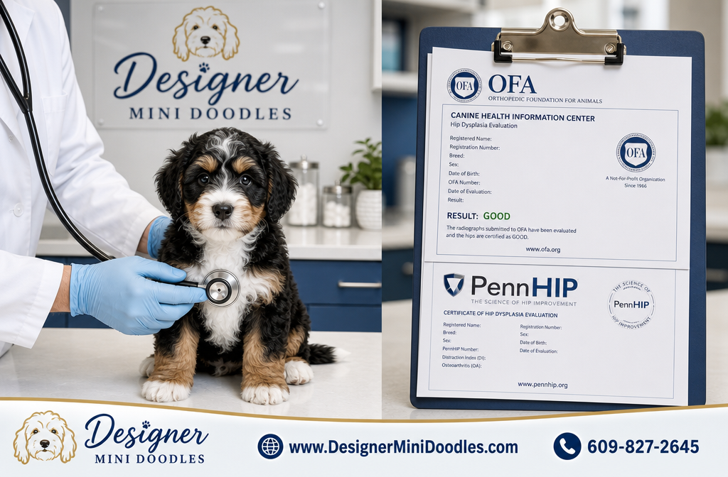 What Health Tests Should Responsible Mini Bernedoodle Breeders Do?