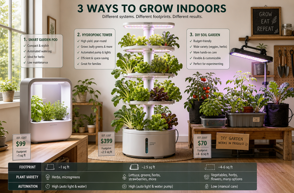 Which Indoor Gardening System Is Worth the Price for Beginners?
