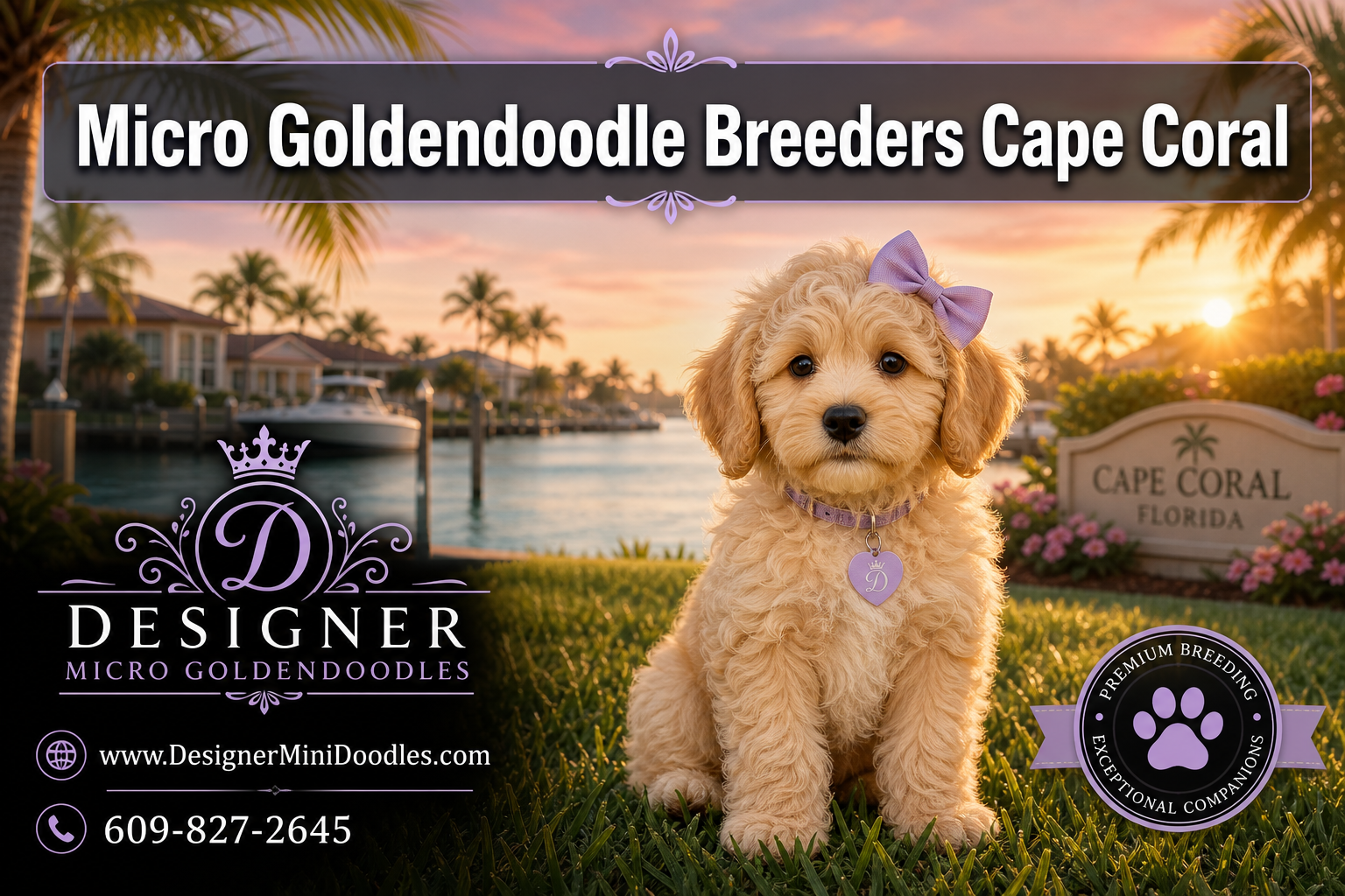 micro goldendoodle breeders Cape Coral