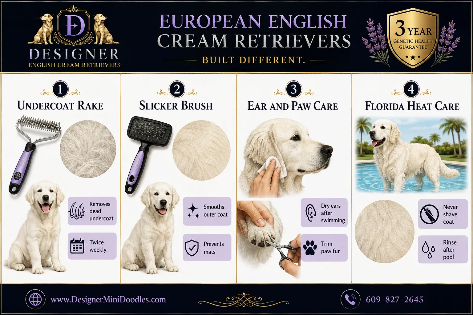 english cream golden retriever puppies Orlando