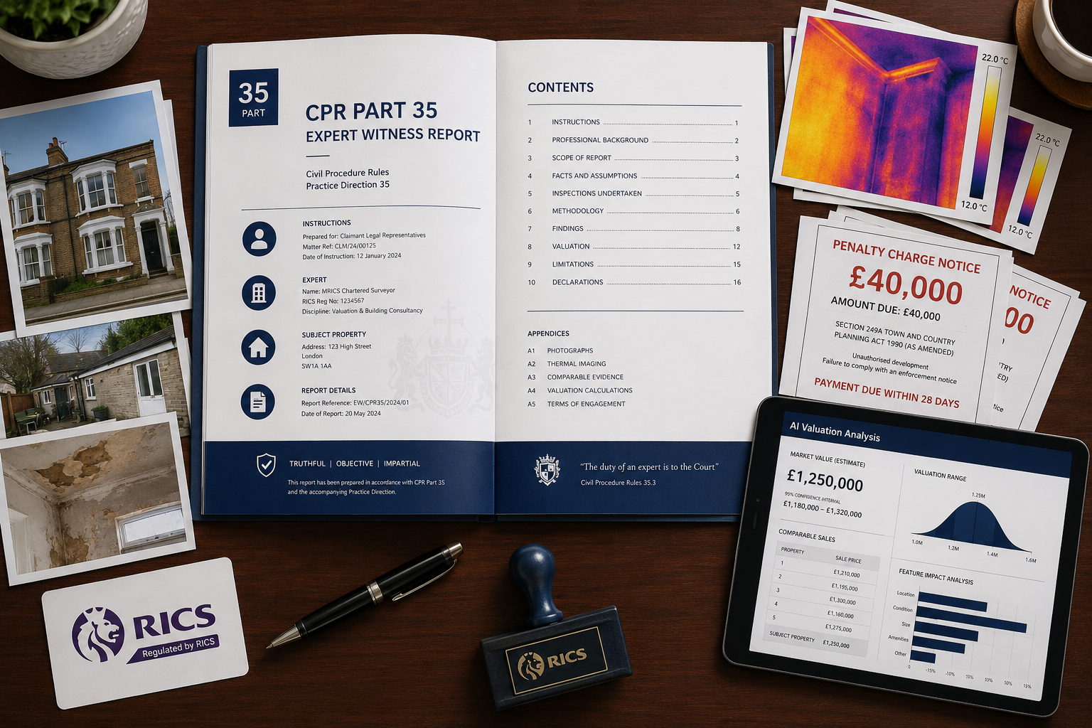 Valuation and Financial Loss Evidence