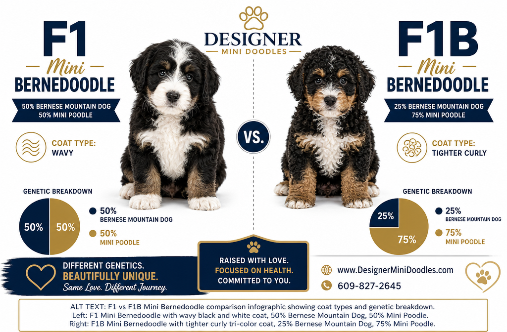 Available Mini Bernedoodle Puppies