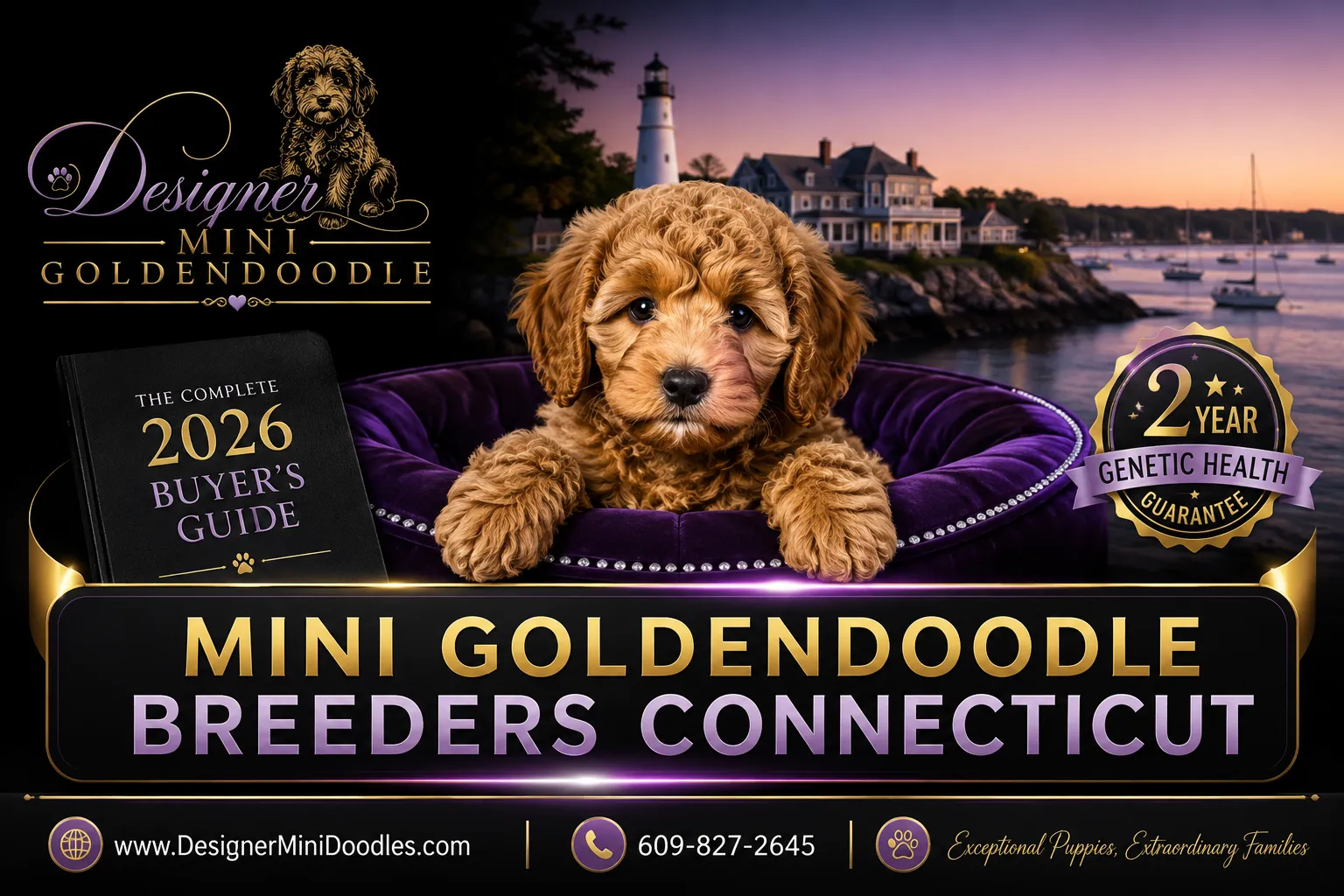 mini goldendoodle breeders Connecticut