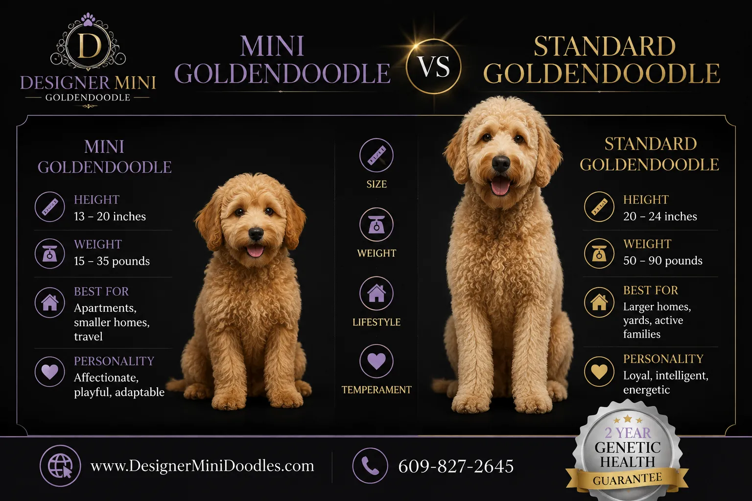 Mini goldendoodle temperament, shedding, and grooming requirements