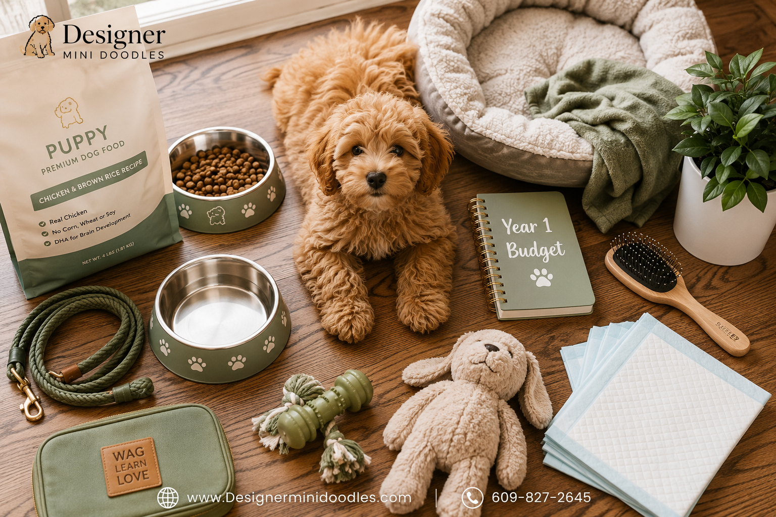 Typical First-Year Expenses for a Micro Mini Goldendoodle