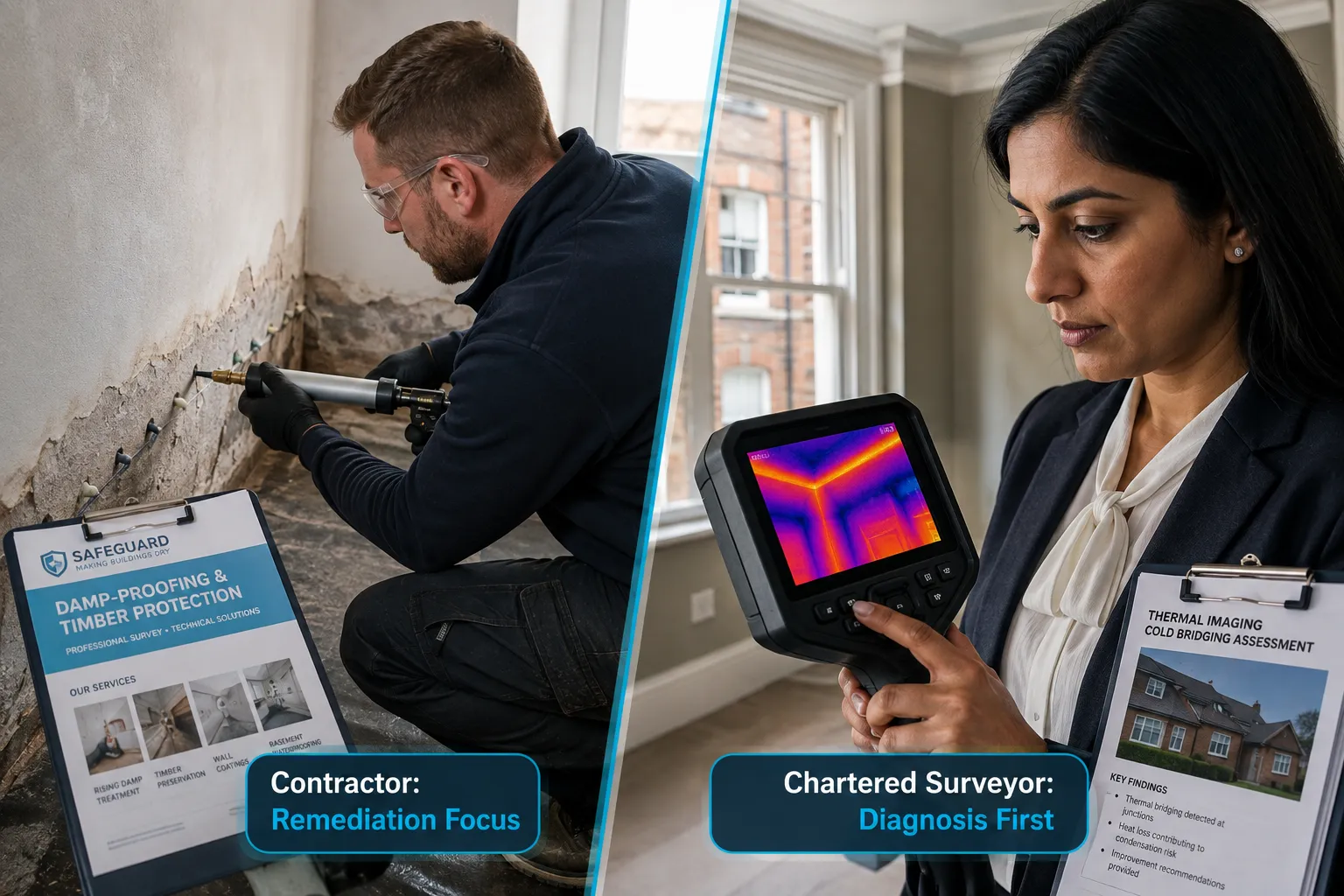 When to Commission a Chartered Surveyor for Damp Investigation