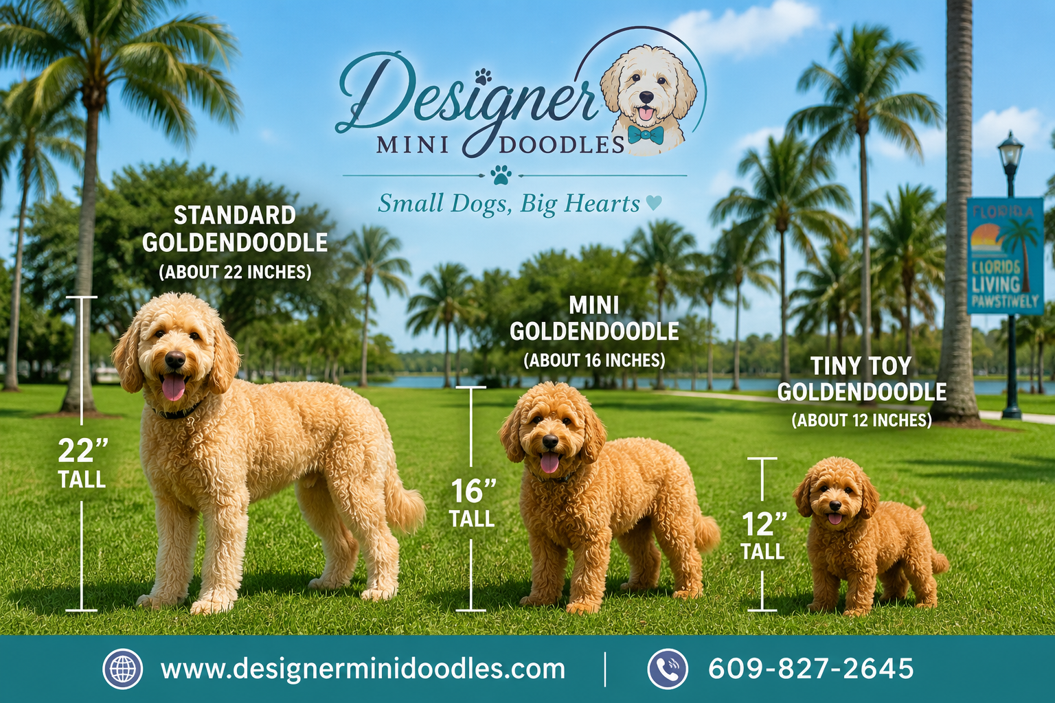What's the Difference Between Toy and Mini Goldendoodles?
