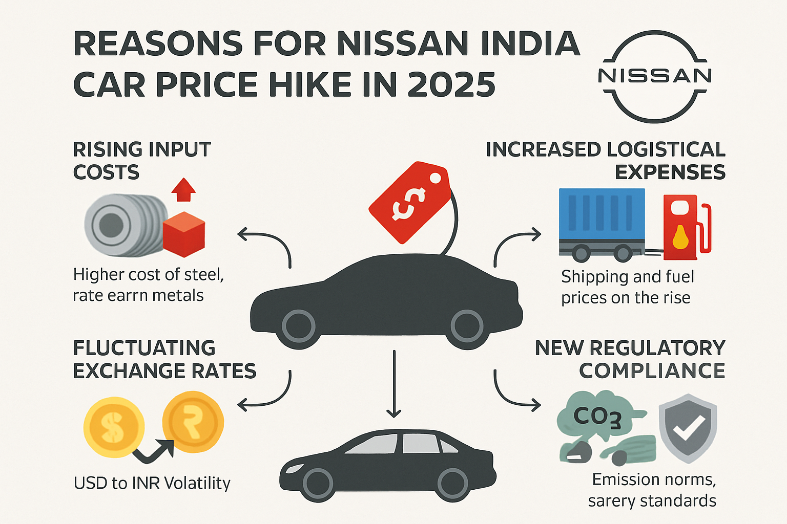 Nissan India to Hike Car Prices: What Buyers Need to Know in 2025