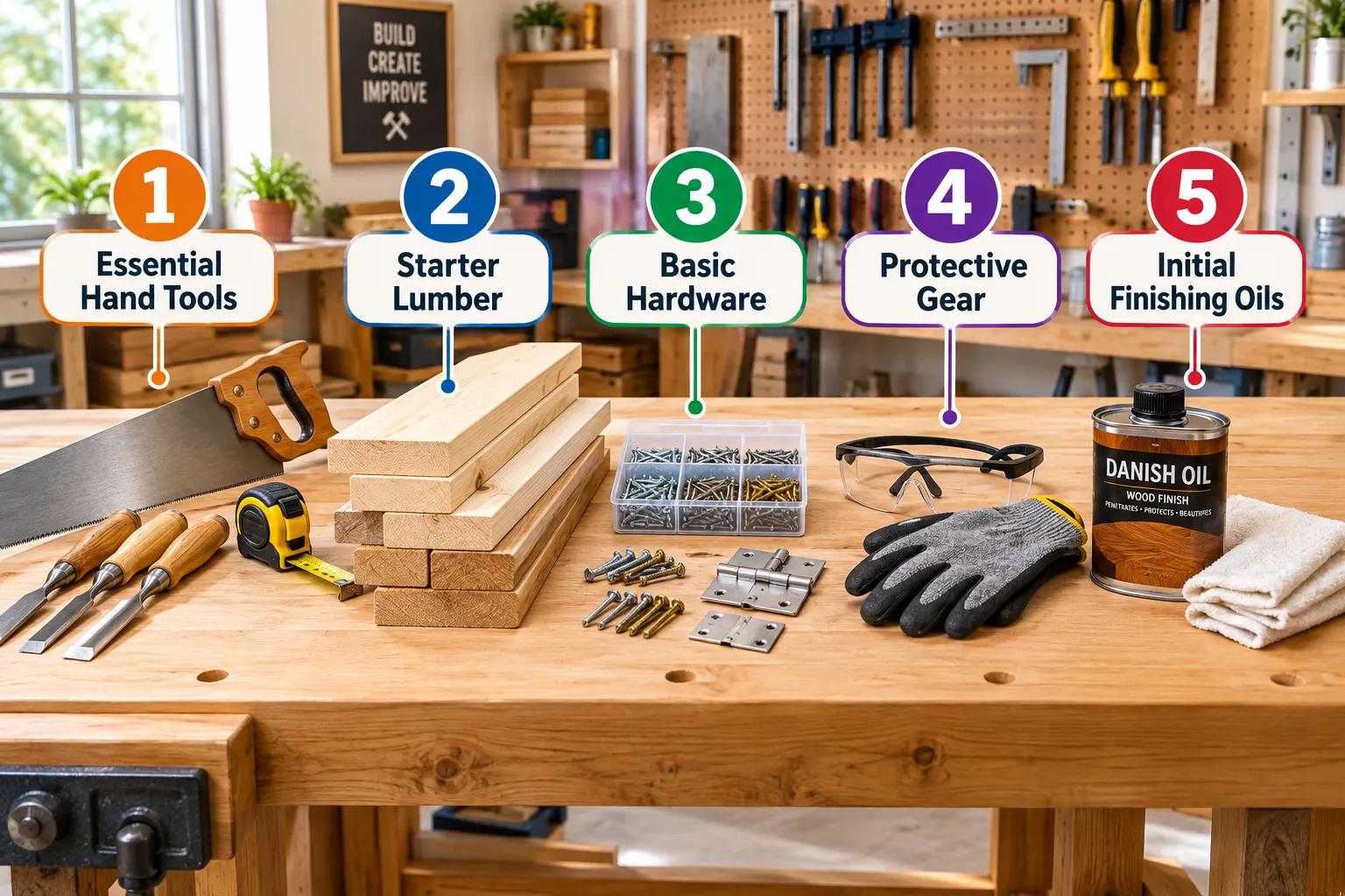 Basic Finishing Supplies