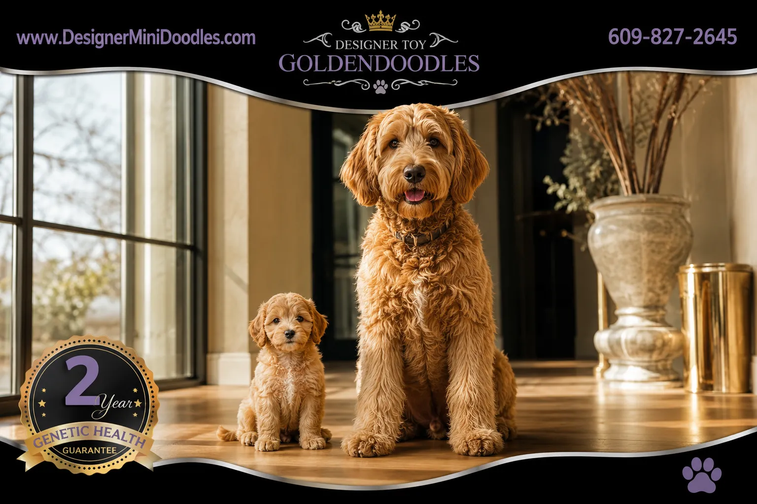 toy golden doodle puppies