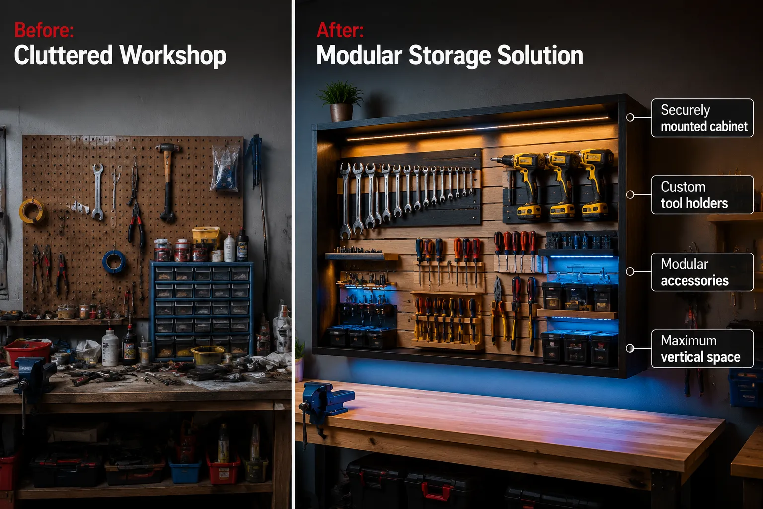 Installing and Customizing Your Wall-Mounted Tool Cabinet for Maximum Storage