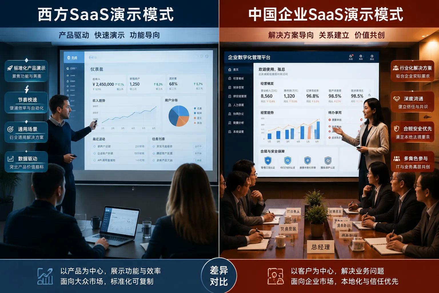 中国企业SaaS演示应该多长时间,直播还是录播更好