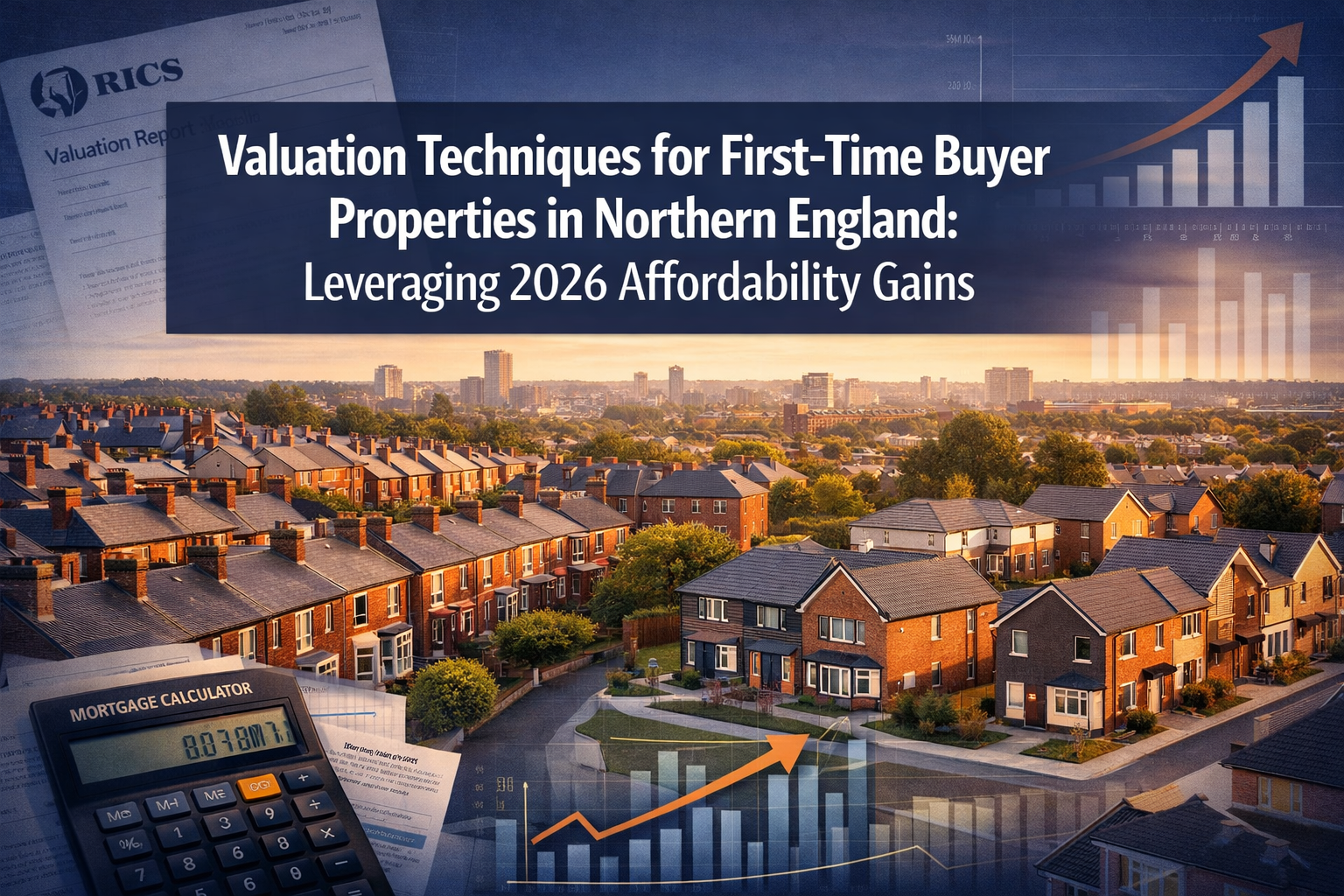 Professional () hero image featuring 'Valuation Techniques for First-Time Buyer Properties in Northern England: Leveraging