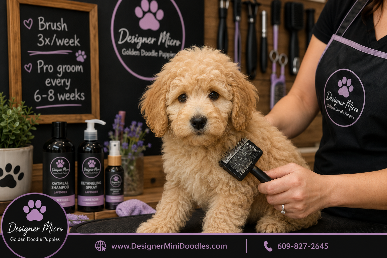 Micro Goldendoodle Grooming