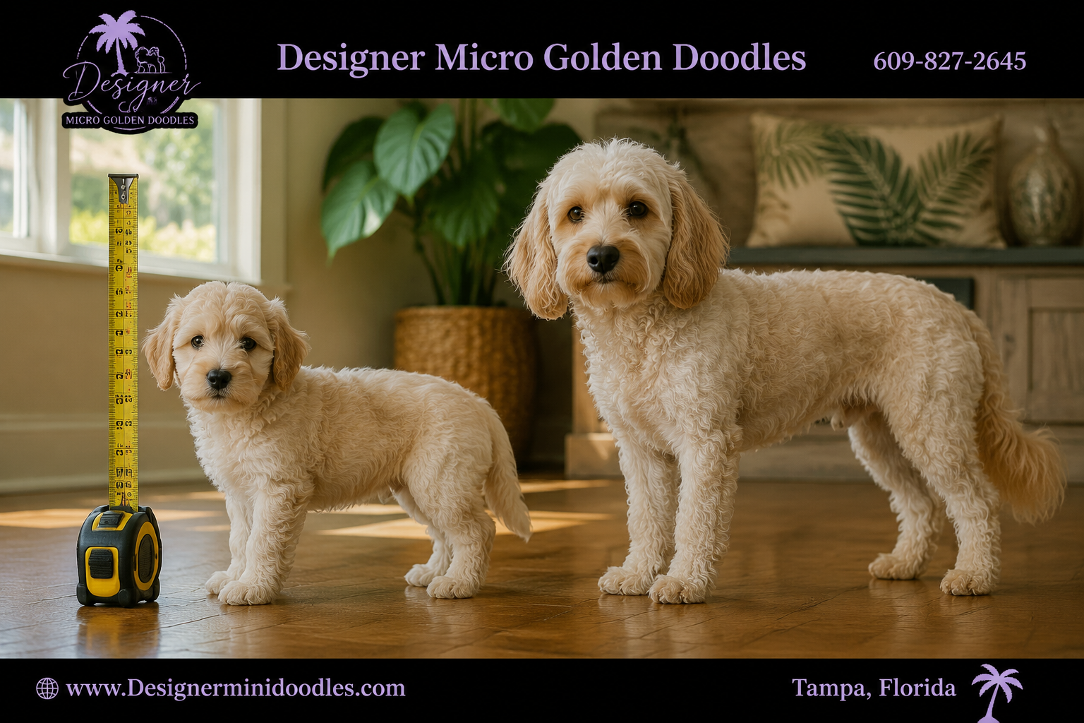 Micro Goldendoodle vs Mini Goldendoodle Size Difference