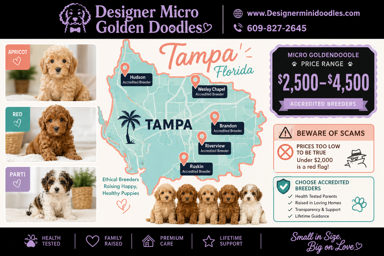 Mini Goldendoodle Breeders Near Tampa Florida