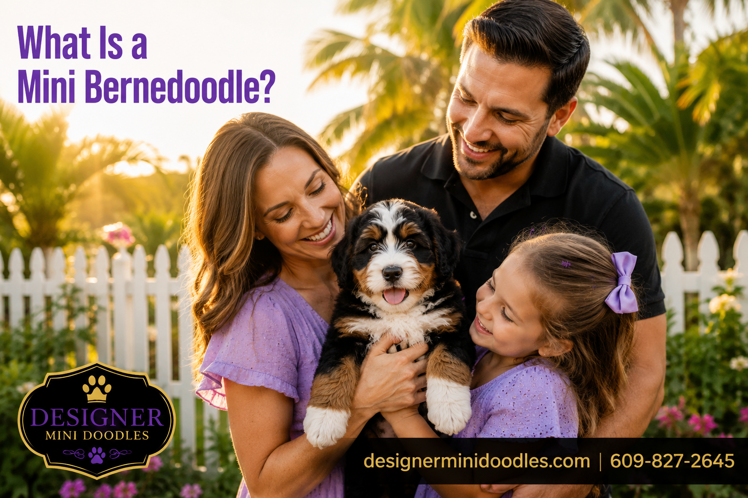 Mini Bernedoodle puppies Land o Lakes