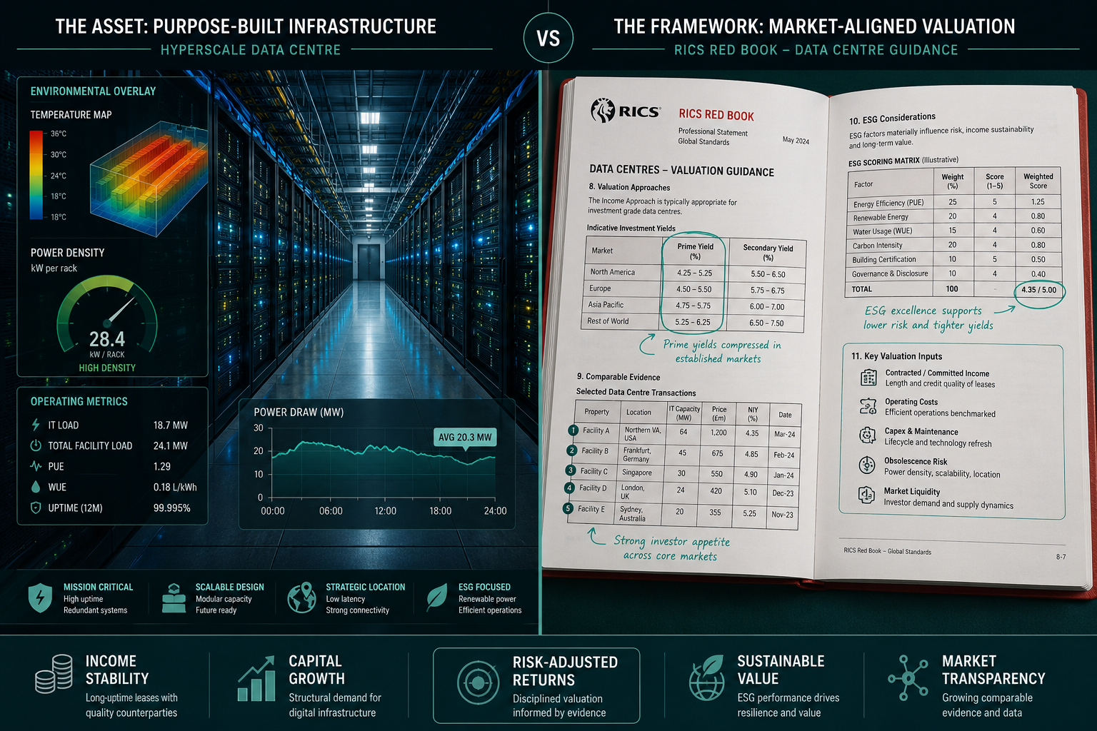Methodology: How Expert Witnesses Build Defensible Data Centre Valuations