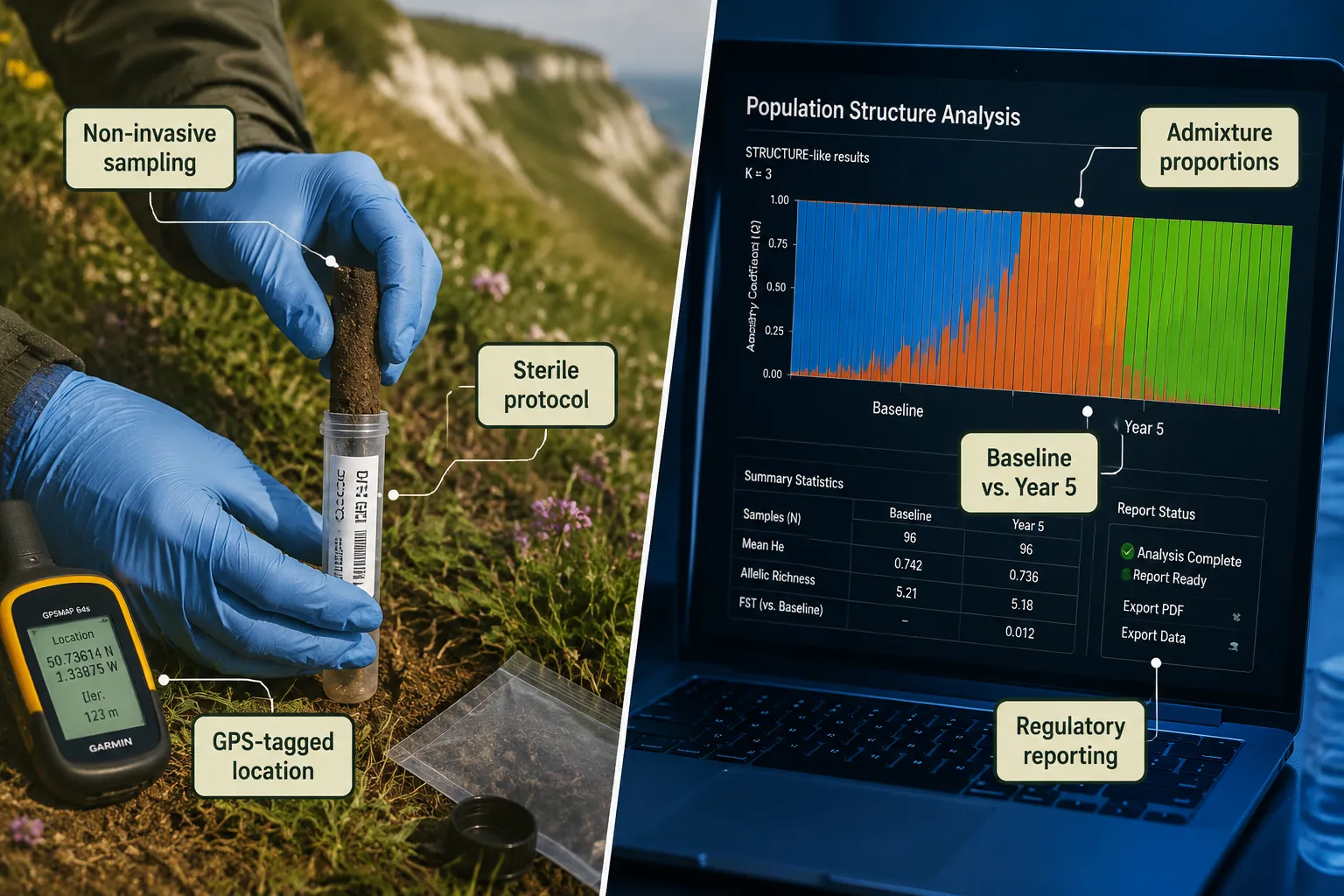 Metabarcoding Within a Conservation Genetics Framework for BNG
