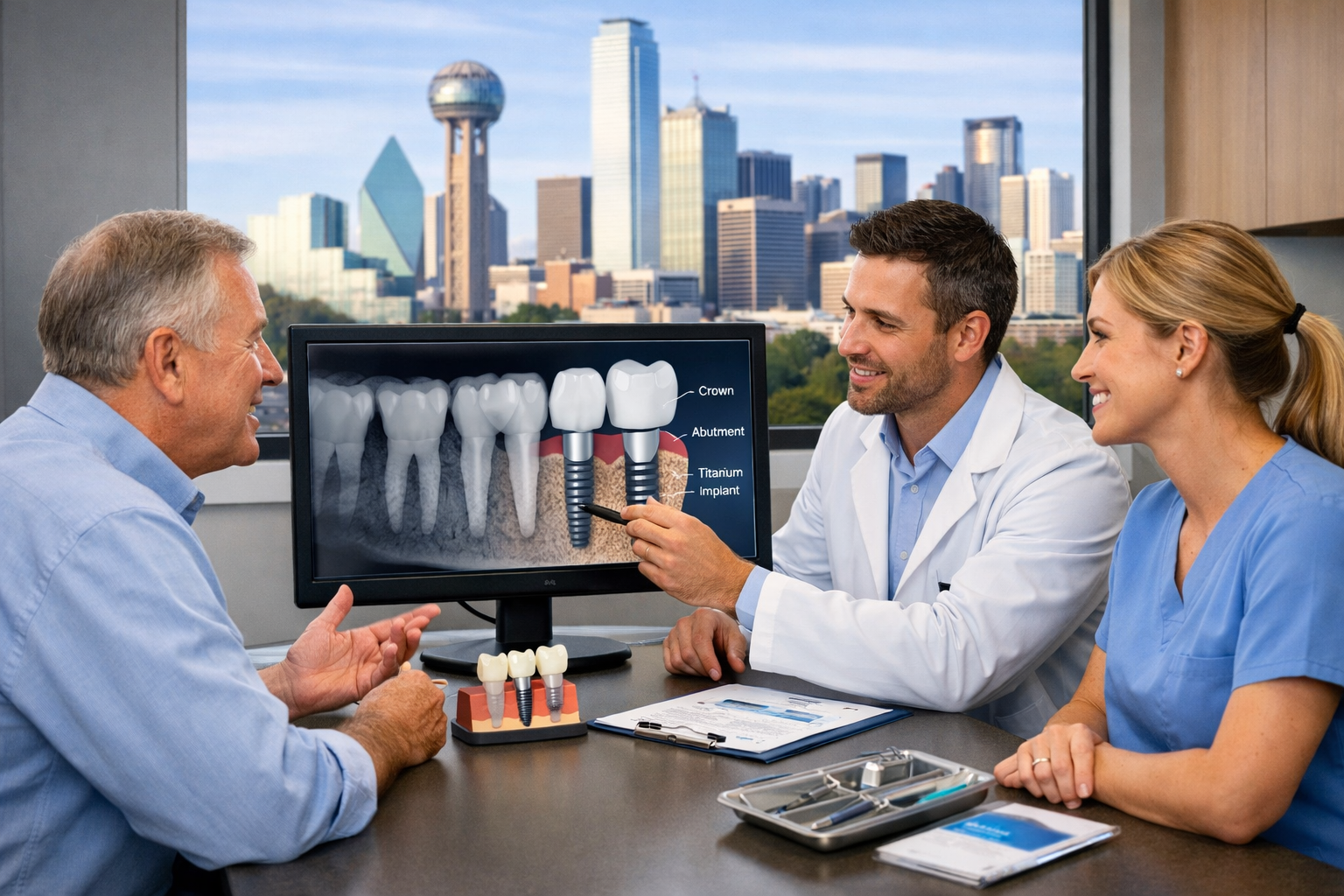 Can hygienists damage implants