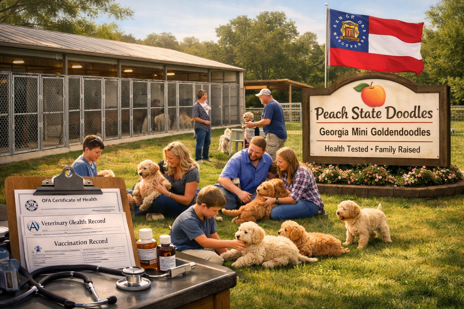 Mini Goldendoodle breeders Georgia