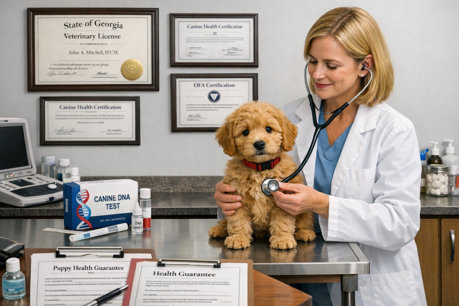 Mini Goldendoodle puppies in Georgia