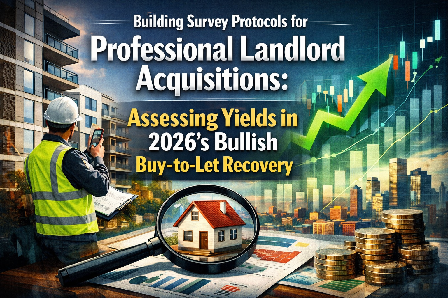 Professional landscape hero image () with : "Building Survey Protocols for Professional Landlord Acquisitions: Assessing