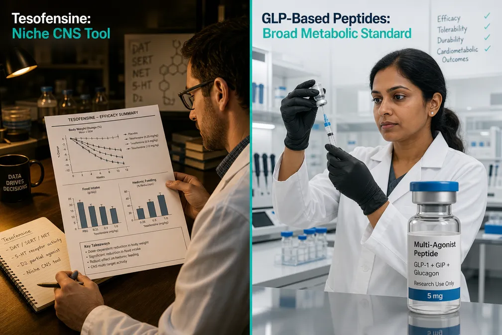 Comparing Evidence Depth and Research Endpoints