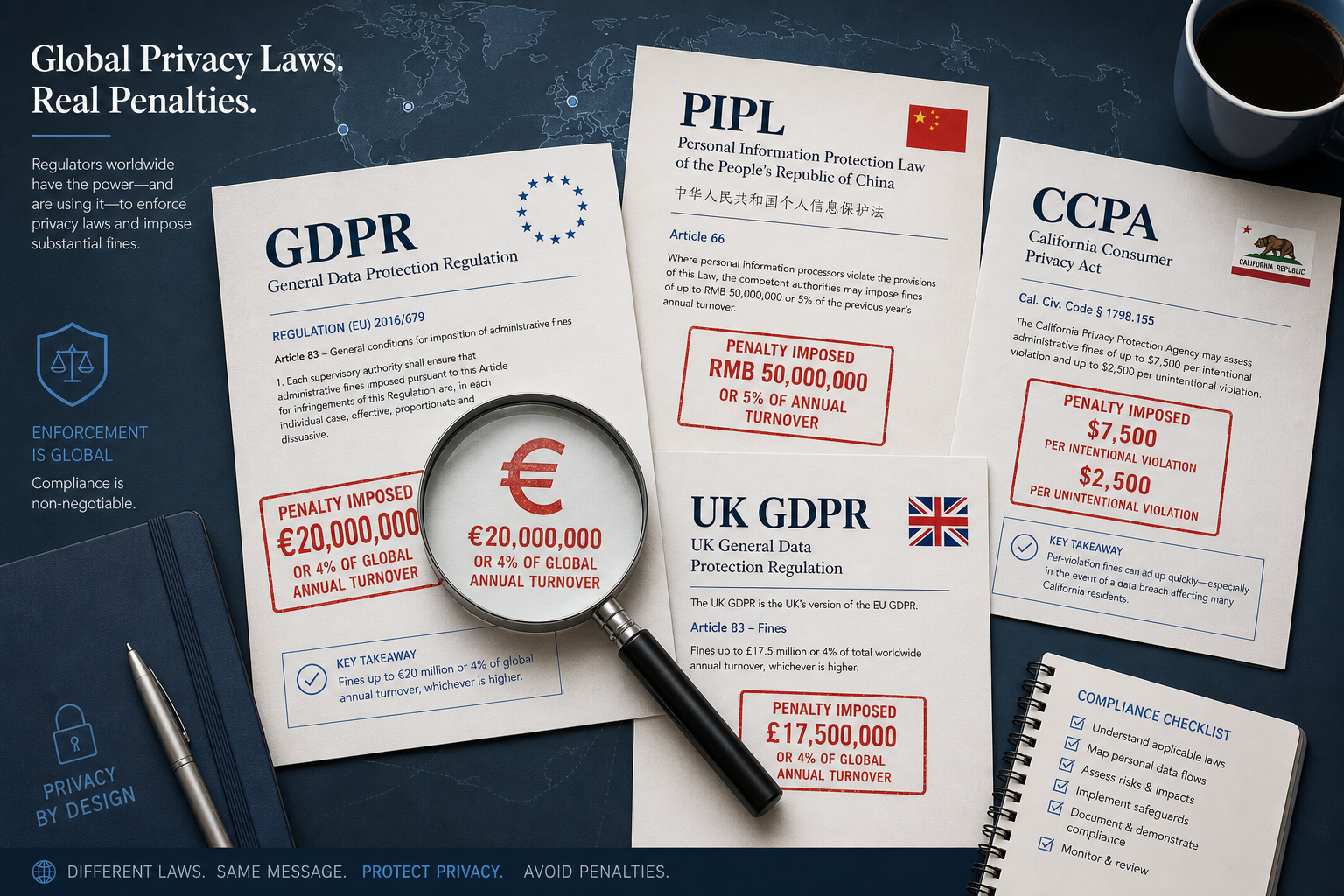 What Are the World's Strictest Privacy Laws by Country