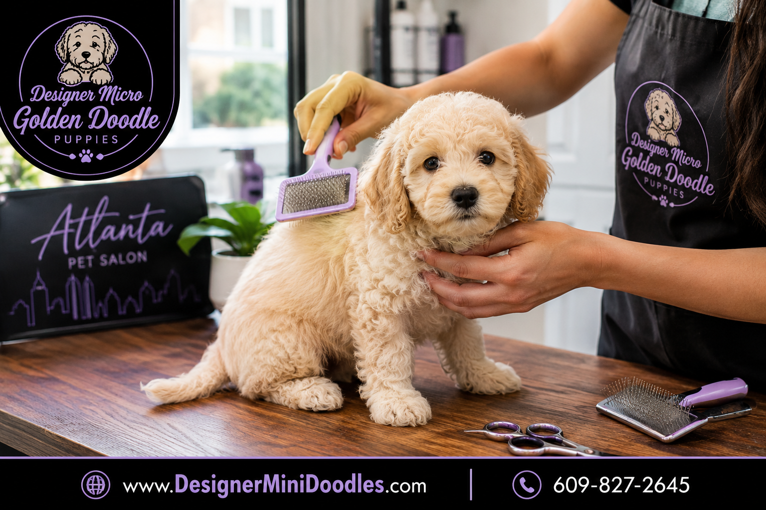 micro golden doodle puppies Atlanta
