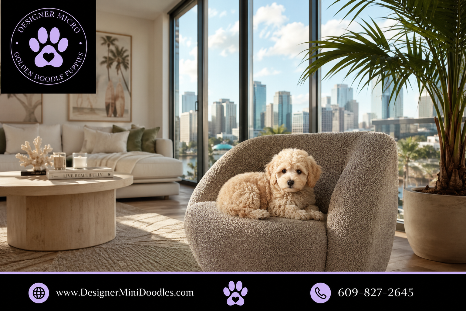 micro golden doodle puppies Orlando