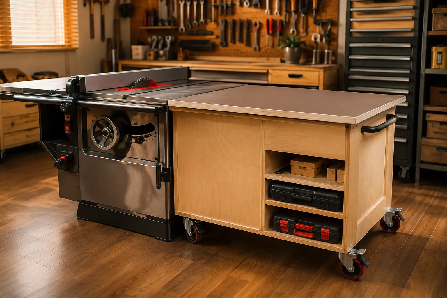 Integrated Outfeed and Assembly Stations
