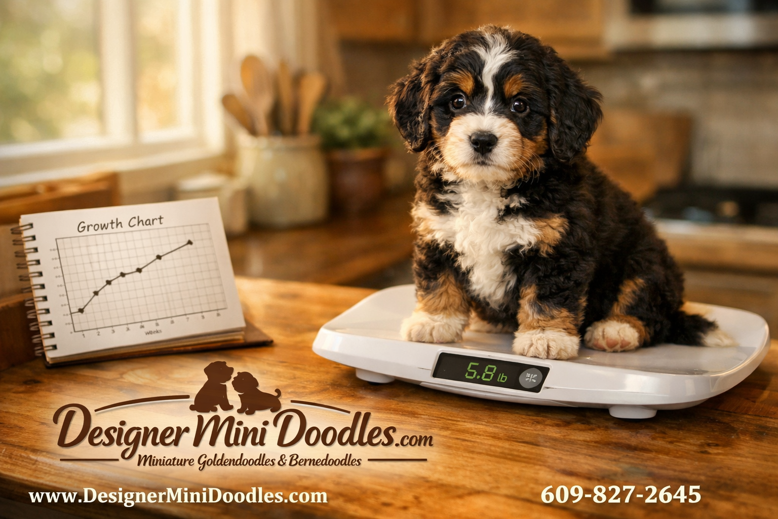 Mini Bernedoodle Size