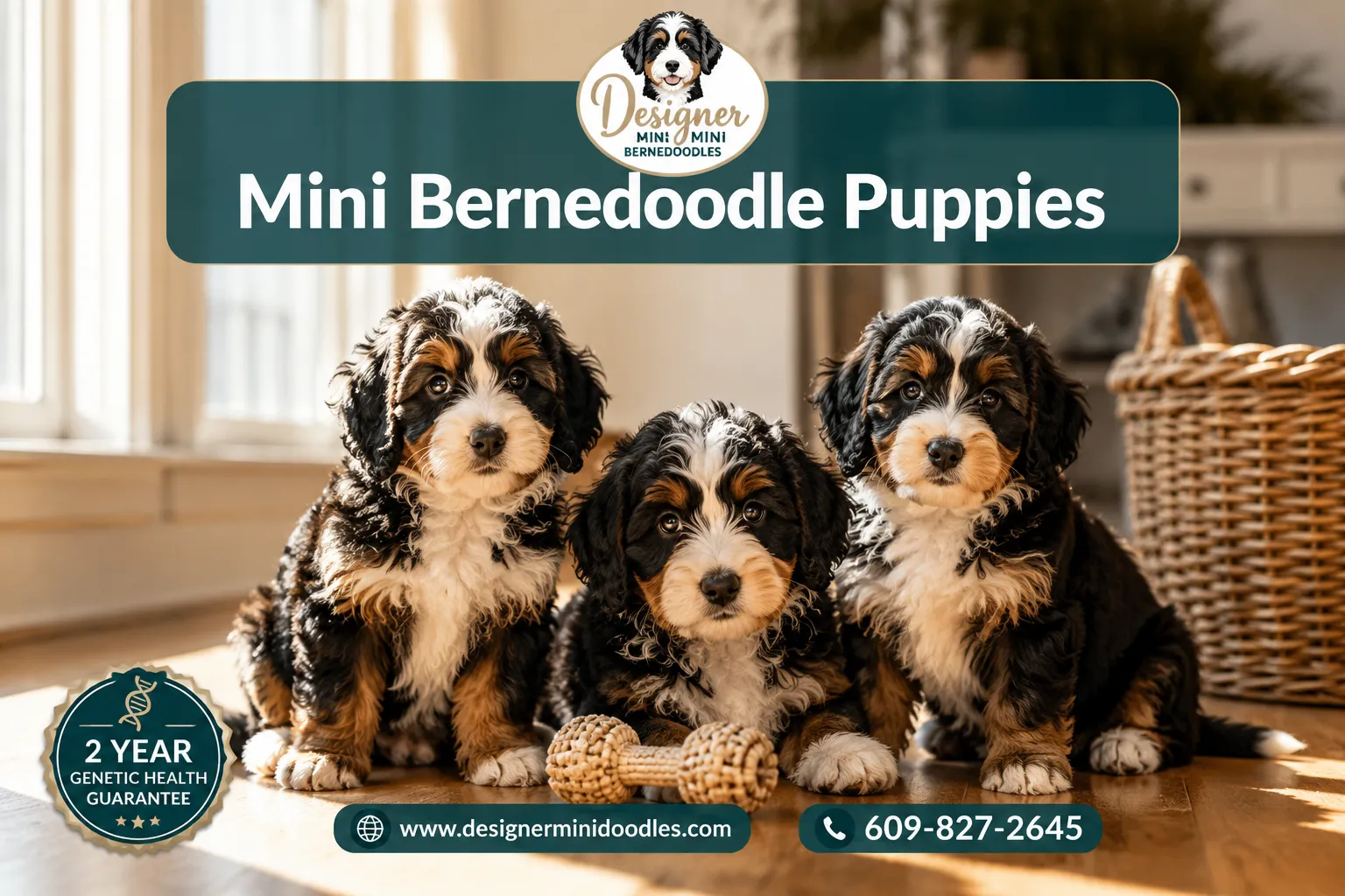 mini bernedoodle puppies