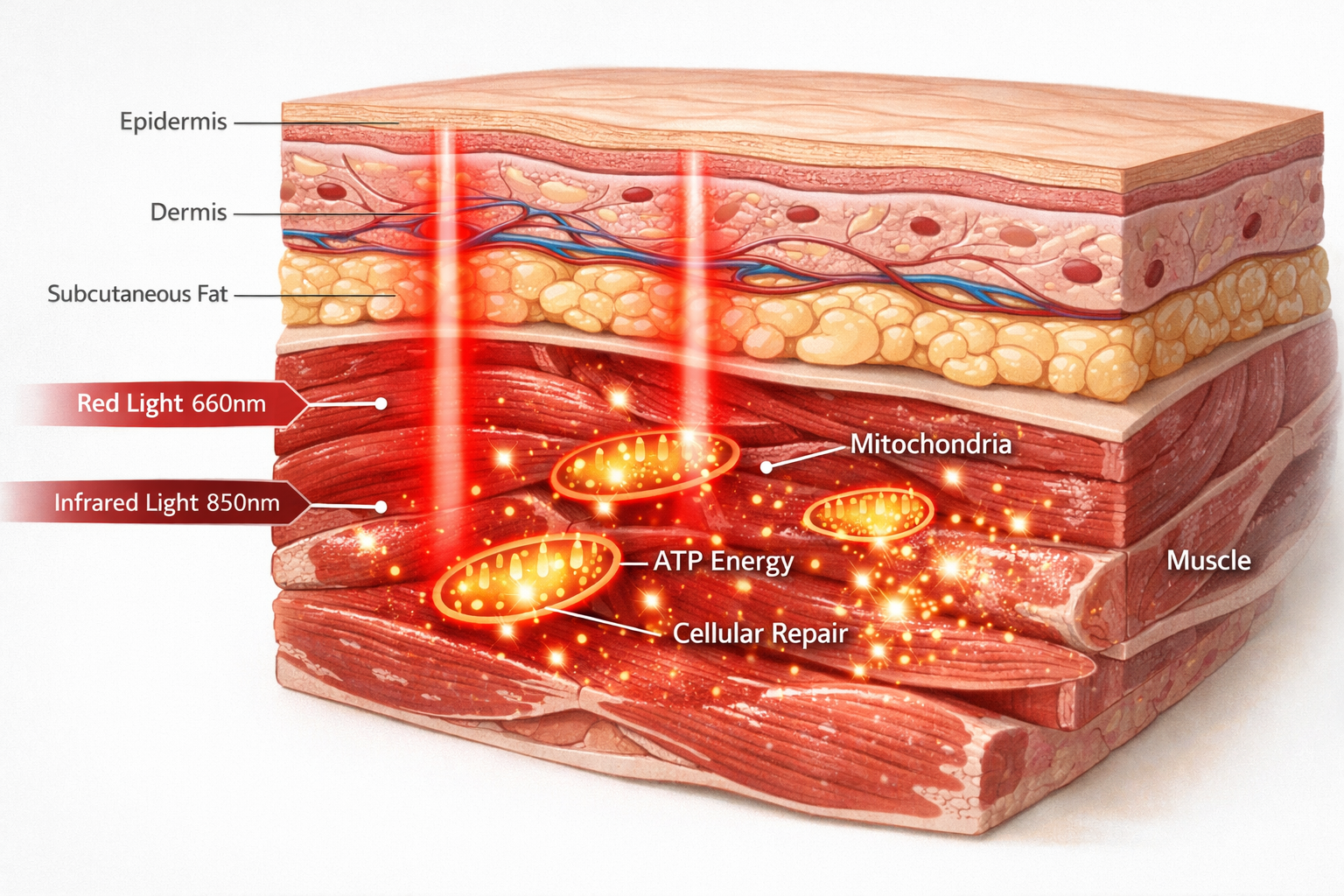 Scandinavian minimalist design, clean, neutral tones, Detailed editorial landscape image (1536x1024) showing close-up cross-section illustra