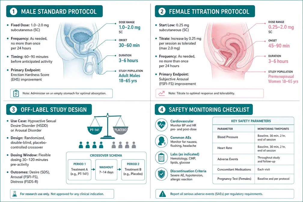 Male vs. Female Research Populations and Off-Label Study Design