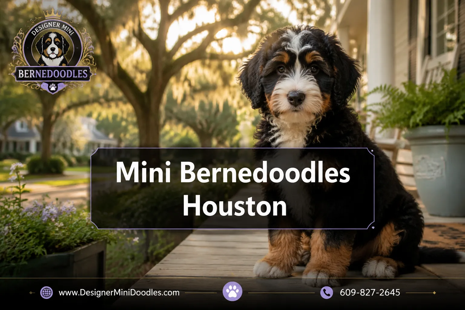 mini bernedoodles Houston