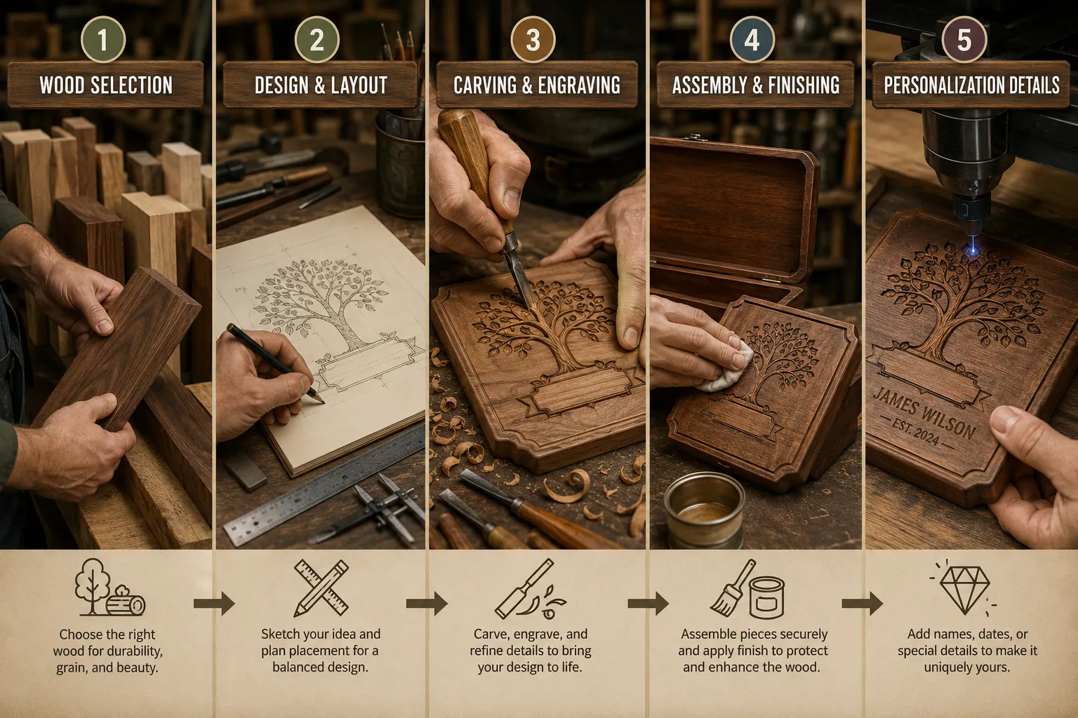 Designing Your Personalized Heirloom Woodcraft Projects
